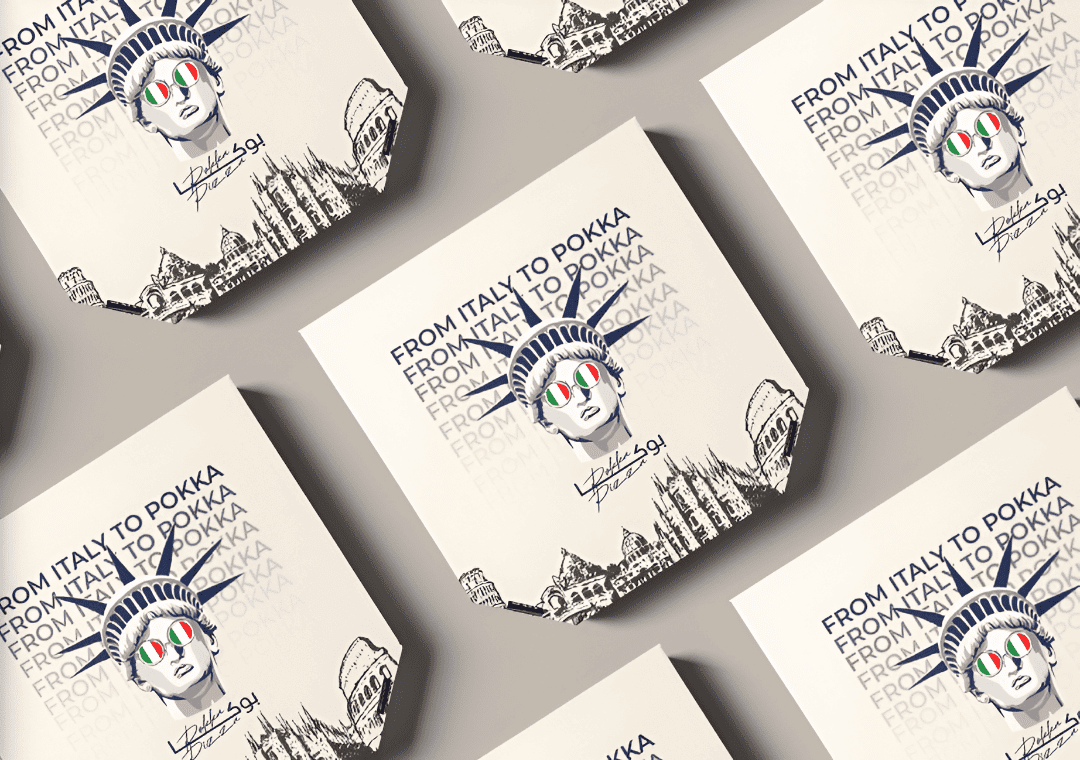 Pokka signature Italian pizza handcrafted with fresh local ingredients