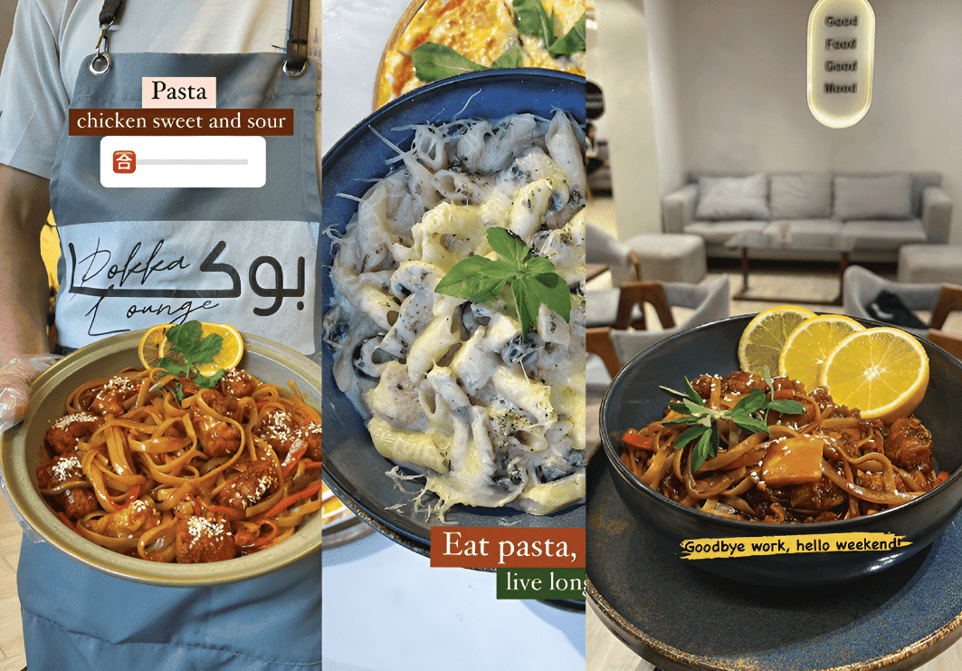 Handmade Italian pasta at Pokka - Silky noodles with rich savory sauce