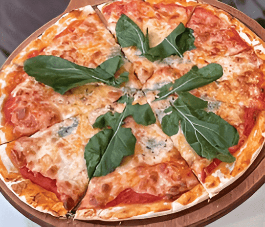 Pokka signature Italian pizza handcrafted with fresh local ingredients